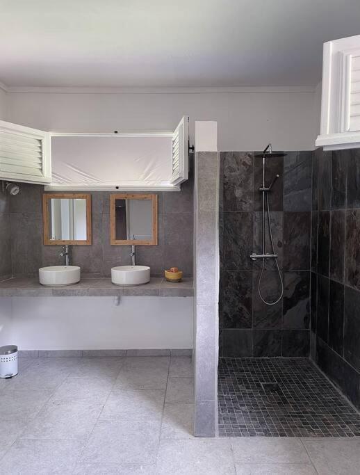 Spacieux Appartement A La Villa Montagne Le Carbet Exterior foto
